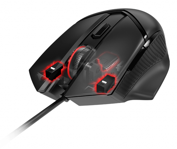 Chuột Game có dây MSI Clutch GM20 Elite màu đen 2